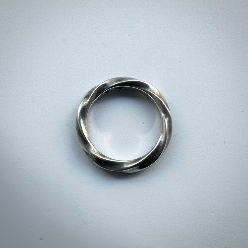 TWIST SILVER RING ／ mollive HeavyOZ : CHARCOAL*GREEN BLOG NEWS