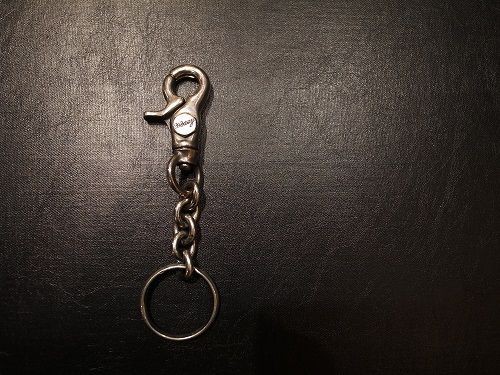 HEAVY KEY-CHAIN. : CHARCOAL*GREEN BLOG NEWS