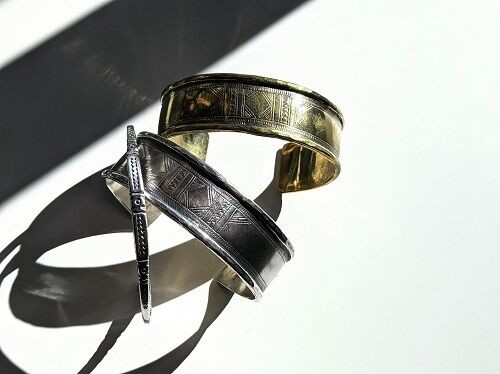 Vantique / 2020AW TUAREG BRACELET : CHARCOAL*GREEN BLOG NEWS