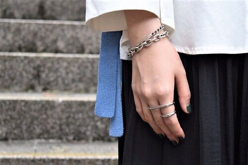 MIRAH/ W RING : CHARCOAL*GREEN BLOG NEWS