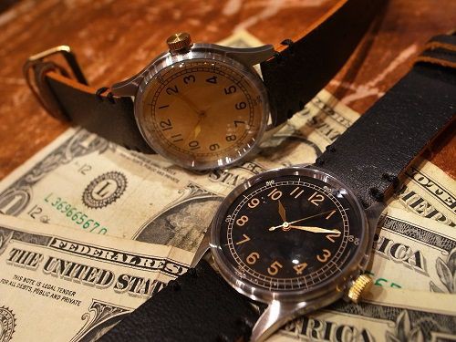 Ateaseアティース 1940's ミリタリー ウォッチ タイプ3 腕時計