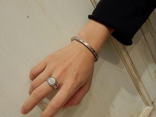 24kcat様【Vantique】NAIL BRACELET バングル　シルバー m58535855771_1.jpg?1636282943