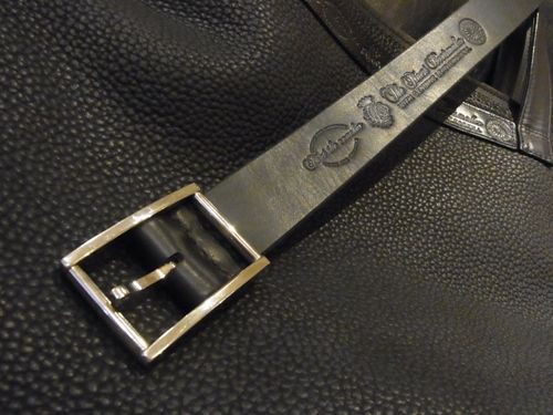 foot the coacher IDUSTRIAL BUCKLE BELT : CHARCOAL*GREEN BLOG NEWS