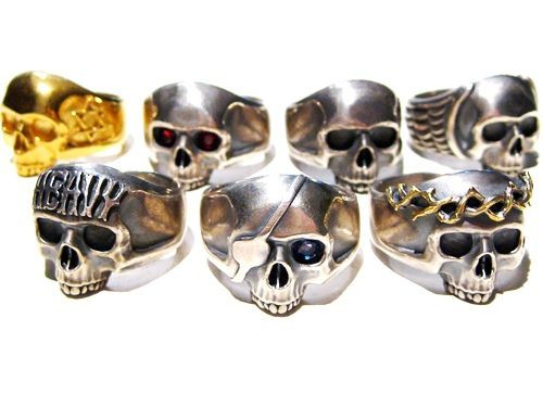 mollive Heavy-OZ Skull ring Fair~March~ : CHARCOAL*GREEN BLOG NEWS