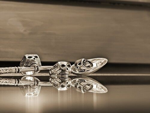The Style Is Everything, JIM SKULL RING : CHARCOAL*GREEN BLOG NEWS