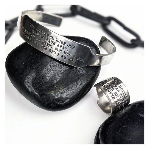 Vantique カートコバーンKURT COBAIN LYRIC RING Vantique カートコバーン KURT COBAIN LYRIC RING : CG-STORE