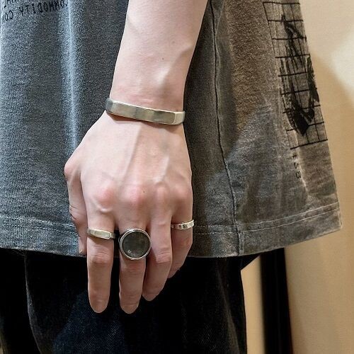mollive HeavyOZ / HEAVY KIHEI CHAIN BRACELET : CHARCOAL*GREEN BLOG