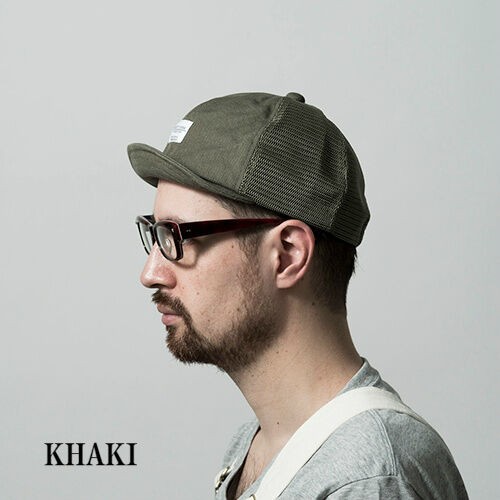 春夏1番人気！Mighty Shine BRIDGE CAP MESH. : CHARCOAL*GREEN