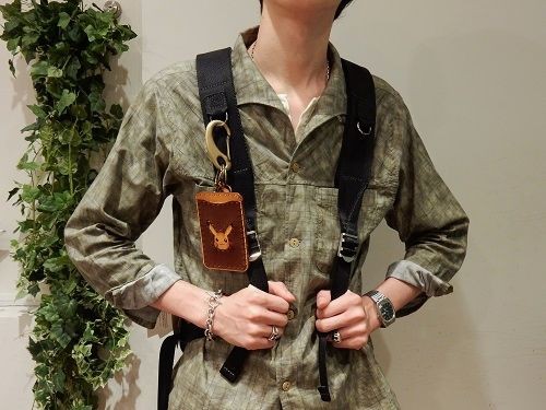 OJAGA DESIGN オジャガデザイン ポケモン 本革 ピカチュウ・バッジ