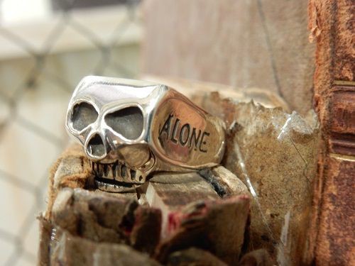 FLASH POINT-JIM SKULL RING～FIGHT ALONE : CHARCOAL*GREEN BLOG NEWS