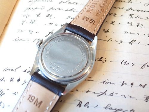 1960's TUDOR デカ薔薇 アンティークウォッチ : CHARCOAL*GREEN