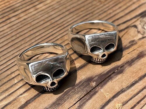 FLASH POINT JIM SKULL RINGの経年変化について : CHARCOAL*GREEN BLOG