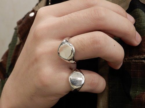 楽天市場】Atease 18K & EMERALD MILITARY RING : C-G