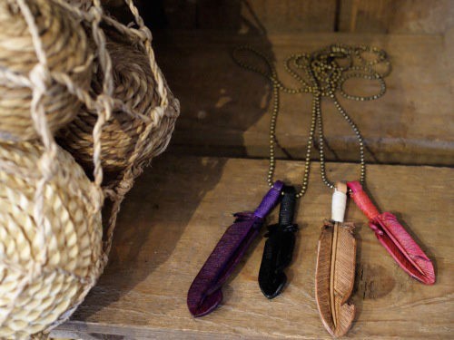Rooster King & Co.「Limited 2set Feather Necklace