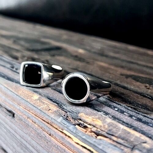 mollive-ONYX SIGNET RINGシリーズ : CHARCOAL*GREEN BLOG NEWS
