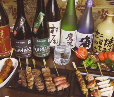 焼き鳥バーfujimakiさんに行きました つくぼ商工会の出来事 086 428 0256