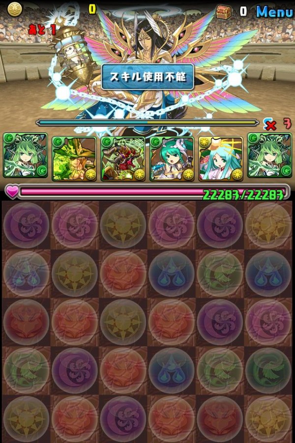 第5回チャレンジダンジョンlv 8 覚醒セレス ノーコン Puzzle Chi3 S With Isis