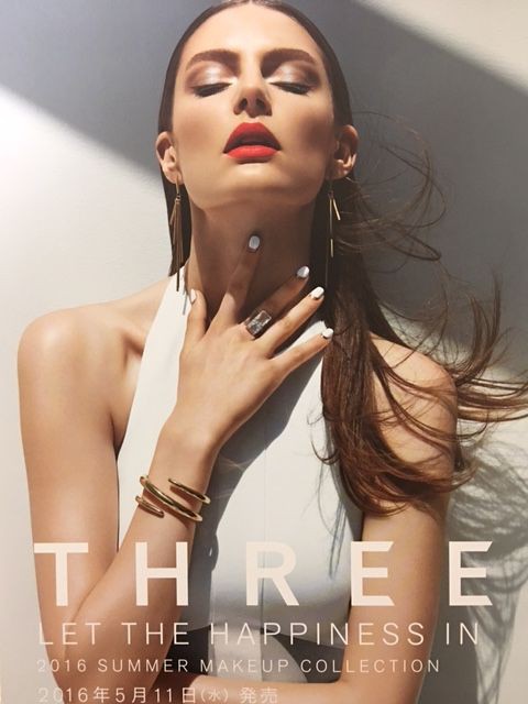 Threeの夏コスメの発表会に行ってきました ヘアメイクアップアーティスト 新見千晶のｂｅａｕｔｙ通信