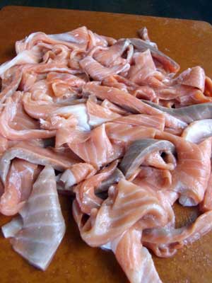 美味しい鮭フレークの作り方 カリフォルニアのばあさんブログ Powered By ライブドアブログ