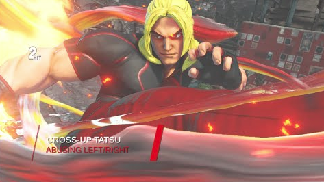 ストvケン 竜巻旋風脚を使ったセットプレイと 空中竜巻 ジャンプ大pを使った見えにくい裏表の攻め チゲ速