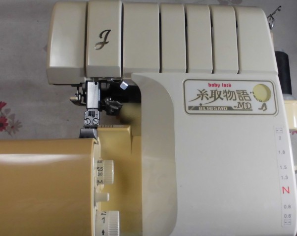 babylockミシン修理｜BL165MD（糸取物語）｜全体メンテナンス : ミシン