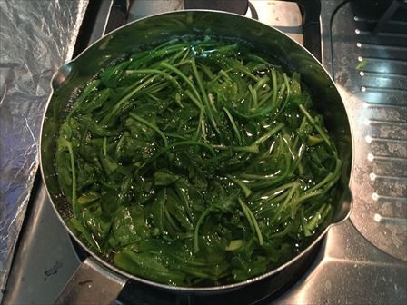 おうちで中華59 春の味 ナズナと細切り豆腐のとろみスープ 薺菜豆腐羹 吃尽天下