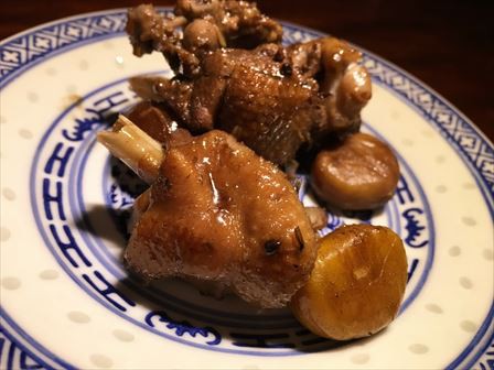 おうちで中華22 懐かしの桂林 丸ごとアヒルと連れ秘蔵の栗で板栗鴨 吃尽天下