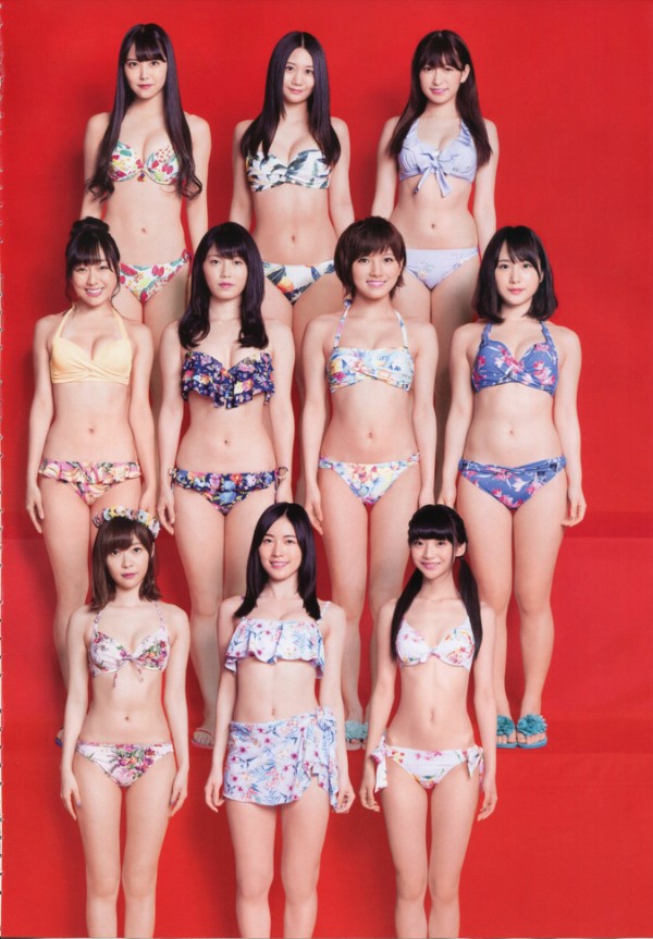 画像 ぽんちゃんの水着サプライズのオフショットがエロい Akb48 大森美優 他 Akb All In One