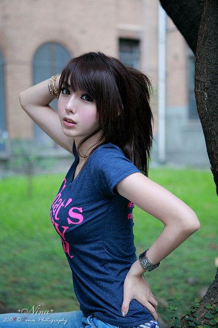 めっちゃかわいいと評判の台湾モデルnina小布 中国美女美人板 台湾も