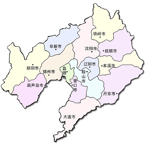 [中国語簡体字] 遼寧林業地図集 中国遼寧省地図 遼寧省地図 - 旅行のとも、ZenTech