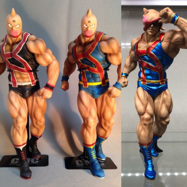 CCP CMC No.EX キン肉マン・フェイスフラッシュVer. ブルーメタリック