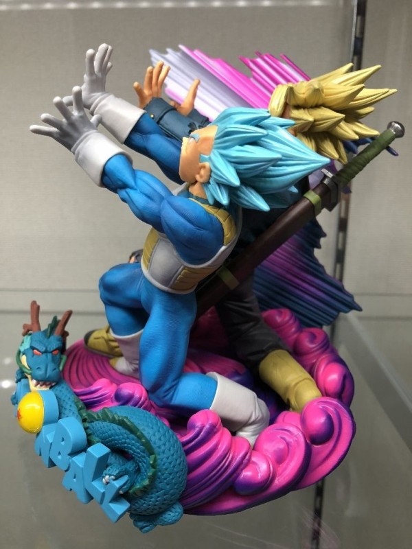 ドラゴンボール超 フィギュア SMSD ベジータ＆トランクス THE BRUSH アミューズメント一番くじ ドラゴンボール超 SMSD Ⅱ ベジータ