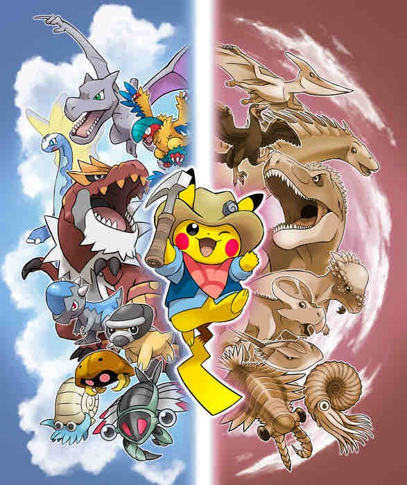ポケモン、ワンピース、ドラゴンボール ワンピース コラボ ピカチュウ 変装 海外版 ポケモンカード 展示