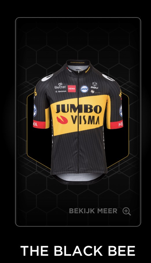 2021シーズン】Team Jumbo Vismaがツールで着るジャージデザイン