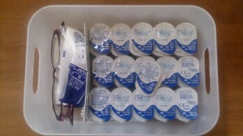 洗面台下 引出し収納 無印と100均を使い分け コンタクトは まとめて収納 が便利 Makelife ゆとり時間 Powered By ライブドアブログ