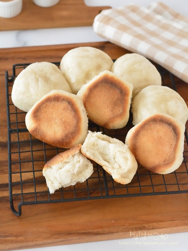 オーバーナイト発酵の鍋焼き丸パン。【こね時間最小・冷蔵庫発酵・鍋焼き】 : ちょりまめ日和 | ちょりママ（西山京子）オフィシャル料理ブログ  Powered by ライブドアブログ