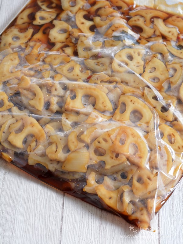 れんこん×れんこん×れんこんの作り置き。 : ちょりまめ日和 | ちょり