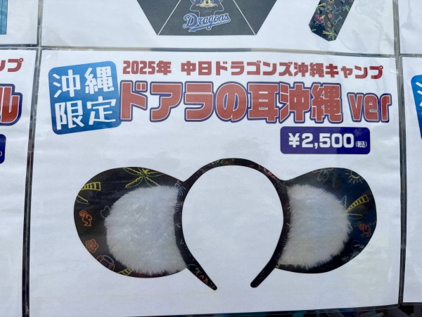 北谷町】中日ドラゴンズ春季キャンプ2025「沖縄限定グッズ」購入