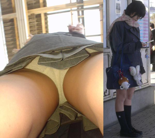 パンティバスター逆さ撮り最新 