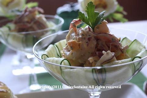 ディアブル風チキン Clairefontaine