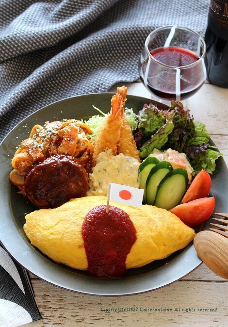 大人だって食べたい「お子様ランチ」♪ : clairefontaine