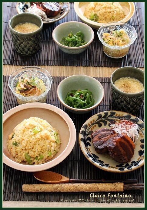 豚の角煮とチャーハンを、オートクッカーで作ってみた 豚の角煮とチャーハンを、オートクッカーで作ってみた