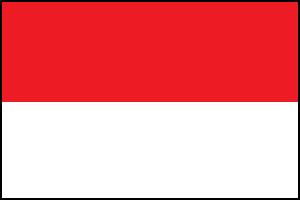 インドネシア共和国の国旗について 世界の国旗の描き方