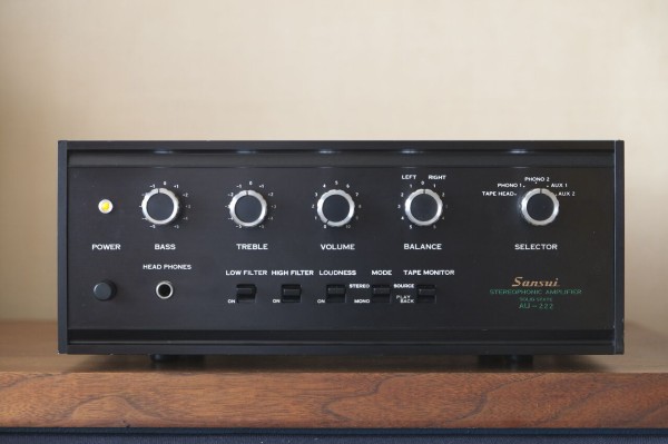 サンスイ AU-222のレストア : レストアの杜