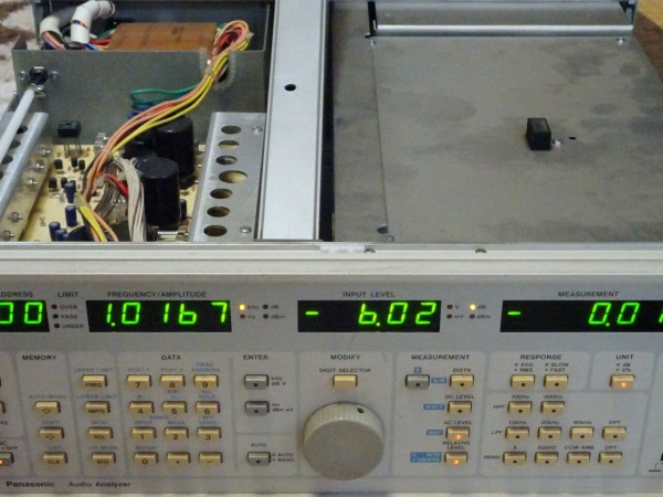 パナソニック オーディオアナライザー VP7723A 動作品 （Levear