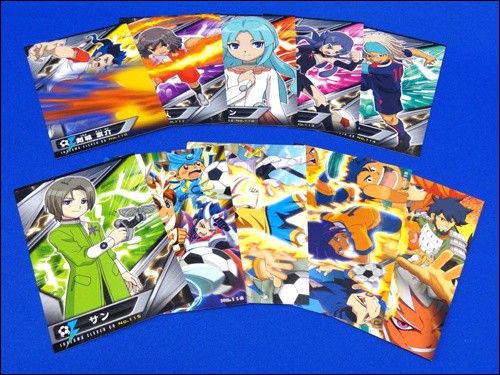 イナズマイレブンGO ブロマイドガム4」全36種をコンプリート♪ : クログ