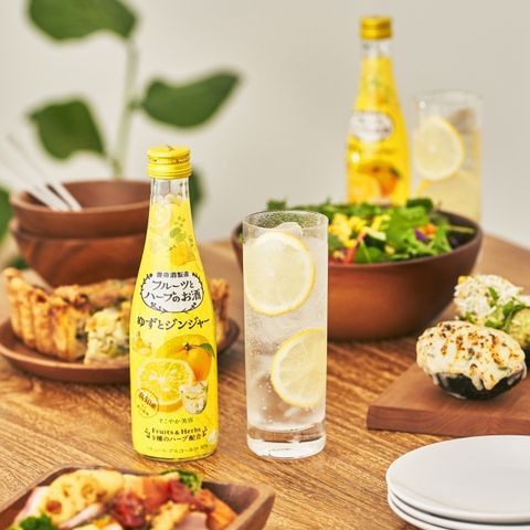 新商品 フルーツとハーブのお酒 ふわり爽やか ゆず と とろり華やか ラ フランス 発売 さけにゅー 酒news