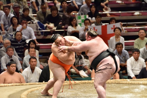 東京いろいろ 9 14 大相撲取組編 クリントンのひとりごと