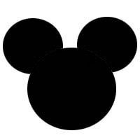 ディズニー画像ランド ぜいたくミッキー マウス シルエット 素材
