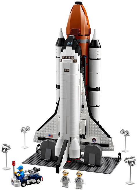 レゴのスペースシャトル・・・・30年間の輝かしい歴史をあなたのお手元